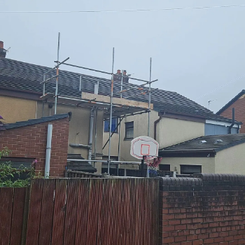 Scaffolding Work Example